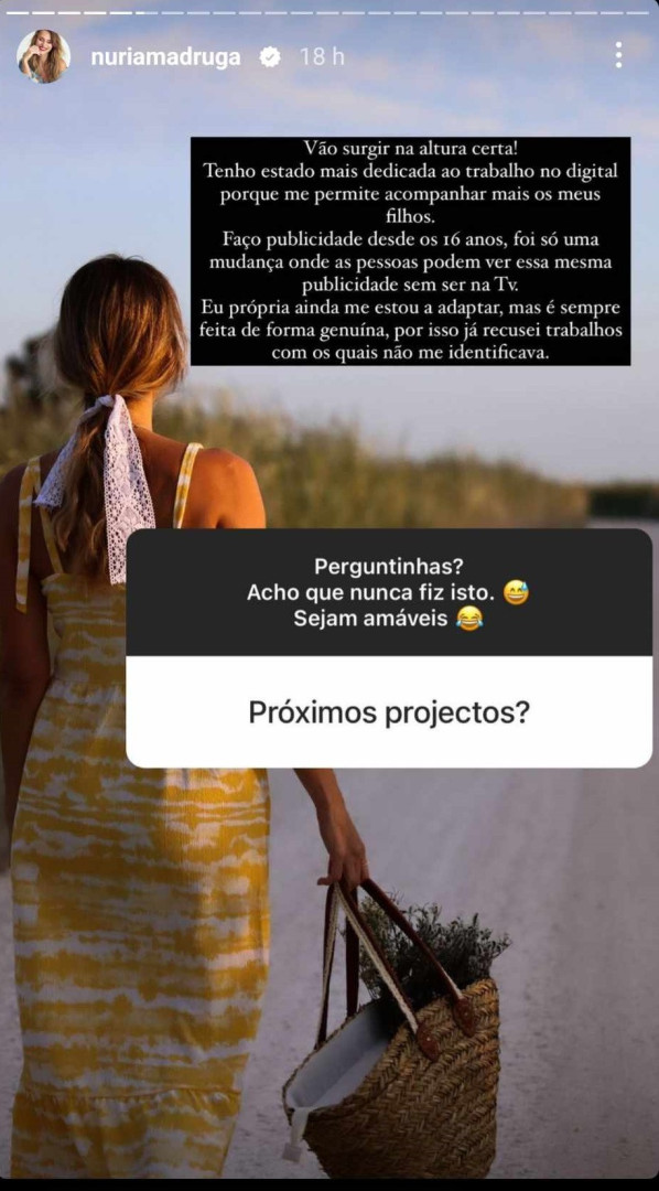 Núria Madruga: "Já recusei trabalhos com os quais não me identificava"