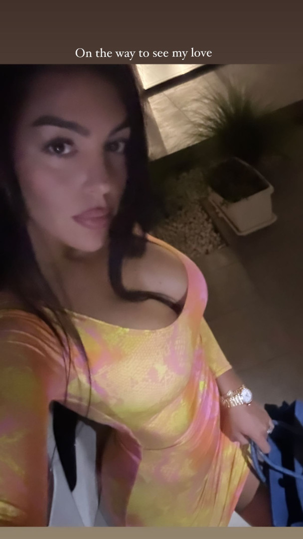 O look sensual de Georgina Rodríguez para ir ver CR7 jogar pelo Al-Nassr