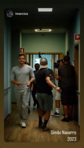 Pedro Teixeira mostra imagem da sua personagem nos 'Morangos'