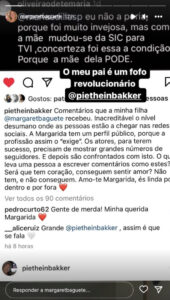 Piet-Hein Bakker indignado com críticas feitas à filha: "Inacreditável"