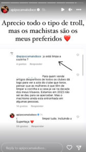 'Pipoca' responde a comentário "machista"... com vitória do Benfica
