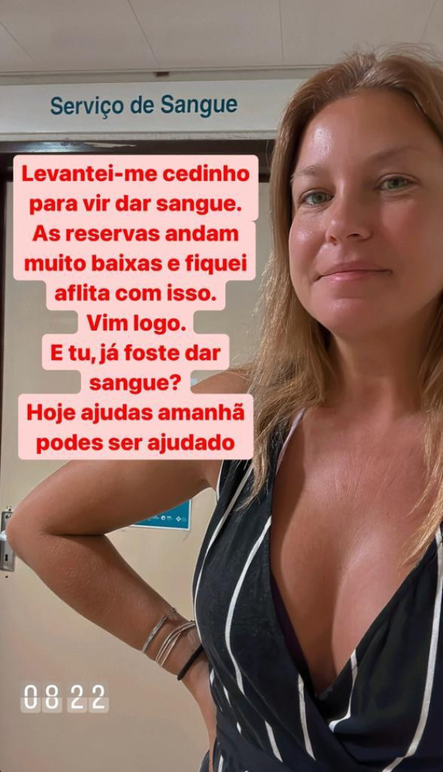 Vanessa Oliveira lança apelo: "Hoje ajudas, amanhã podes ser ajudado"