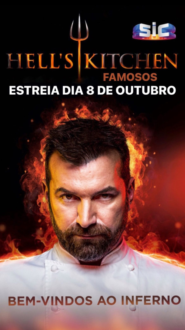 Divulgada a data de estreia do ‘Hell’s Kitchen Portugal’