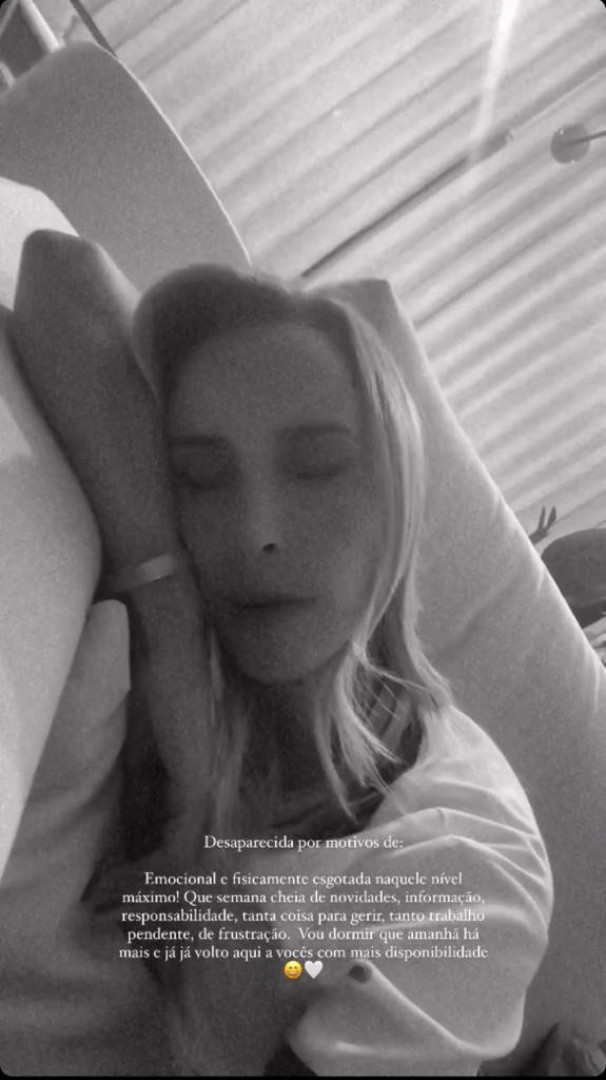 Helena Coelho sente-se "emocional e fisicamente esgotada"