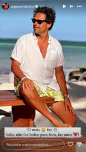 'Pipoca' dedica carinhosa mensagem a pessoa (muito) especial