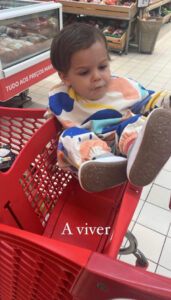 Sandra Silva mostra filho "na esplanada"