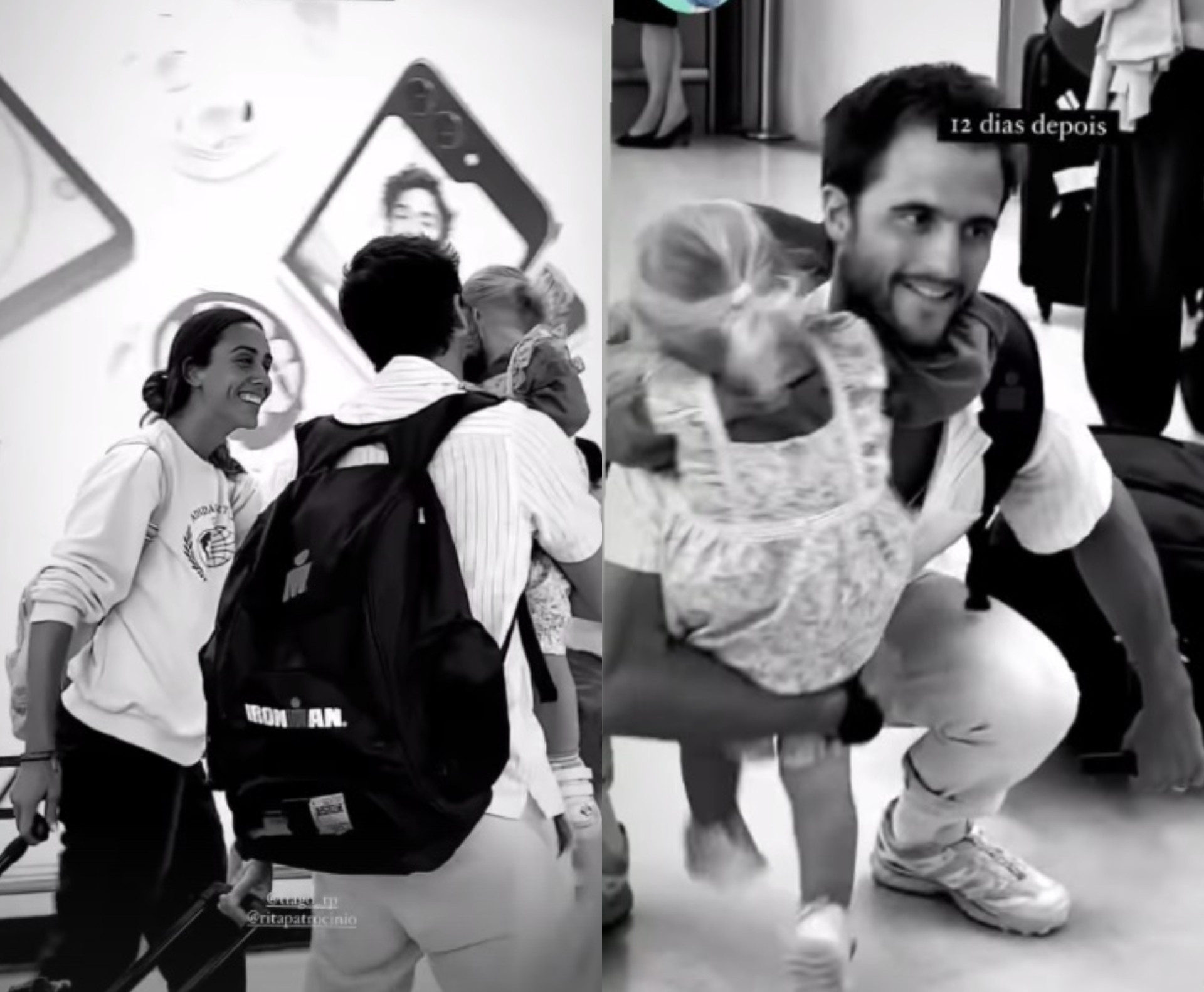 Tiago Teotónio Pereira e Rita Patrocínio: O reencontro com a filha