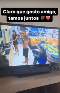 'Big Brother'. Francisco Monteiro recebe apoio de Bruno Savate