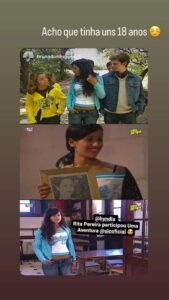 Ainda se lembra de Rita Pereira na série 'Uma Aventura'?