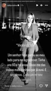 Cristina Ferreira: "Disse-me das coisas mais bonitas que já ouvi"