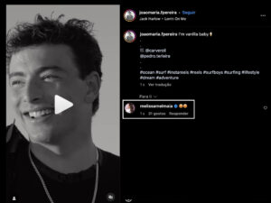 Atriz brasileira Mel Maia pode estar a viver amor com surfista português