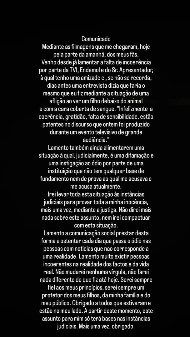 Indignado, Leandro emite comunicado e lamenta palavras de Cláudio Ramos