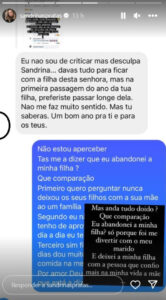 "Mas anda tudo doido? Eu abandonei a minha filha"