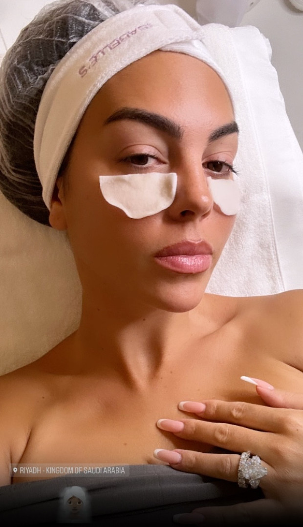 Vida de luxo! Georgina Rodríguez recebe tratamento de beleza