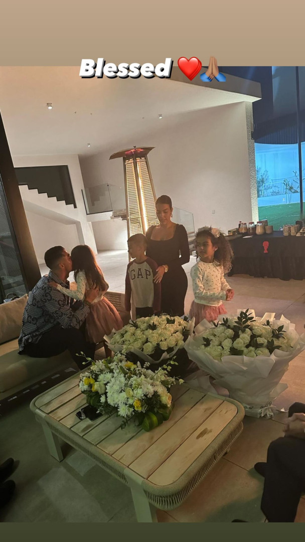 Afinal, Eva não faltou à festa de aniversário de Cristiano Ronaldo