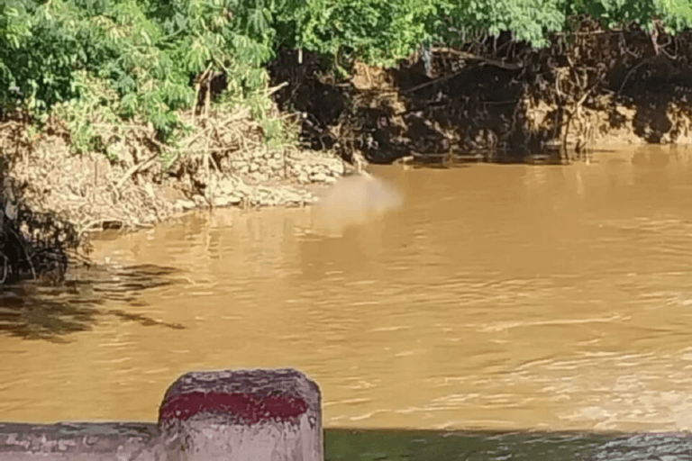 Corpo em decomposição é encontrado no rio Meia Ponte