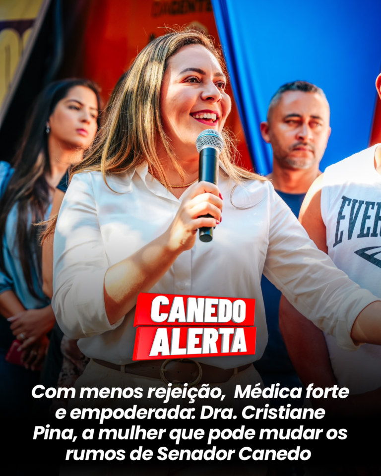 Médica forte e empoderada: Dra. Cristiane Pina, a mulher que pode mudar os rumos de Senador Canedo