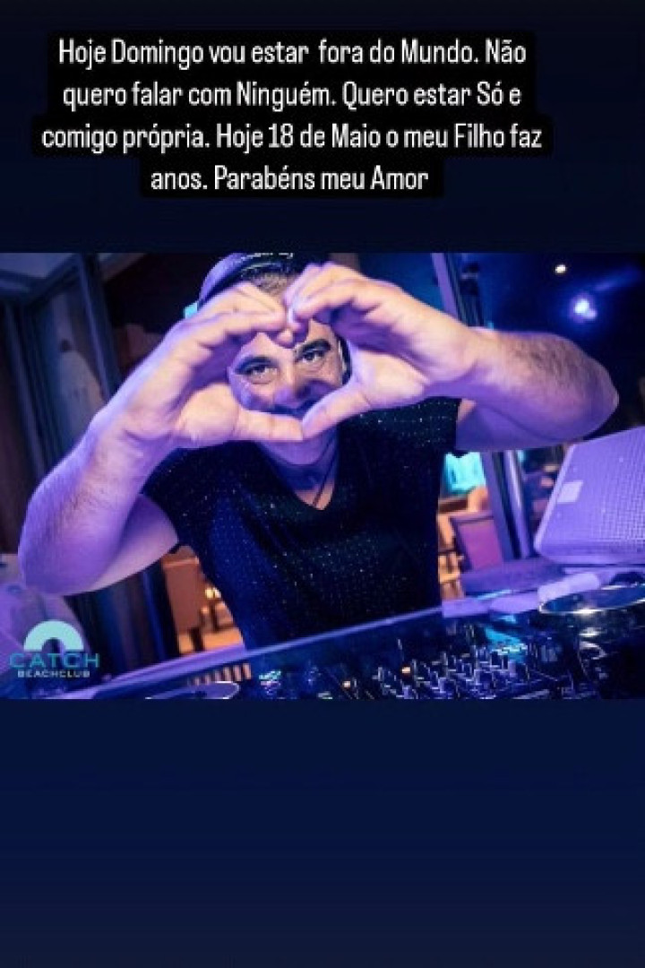 No dia de aniversário do filho, Zulmira Ferreira diz: "Quero estar só"