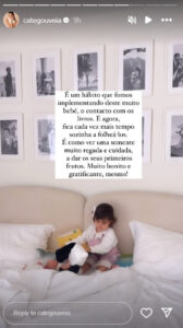 O hábito que passou à filha que deixa Catarina Gouveia de coração cheio
