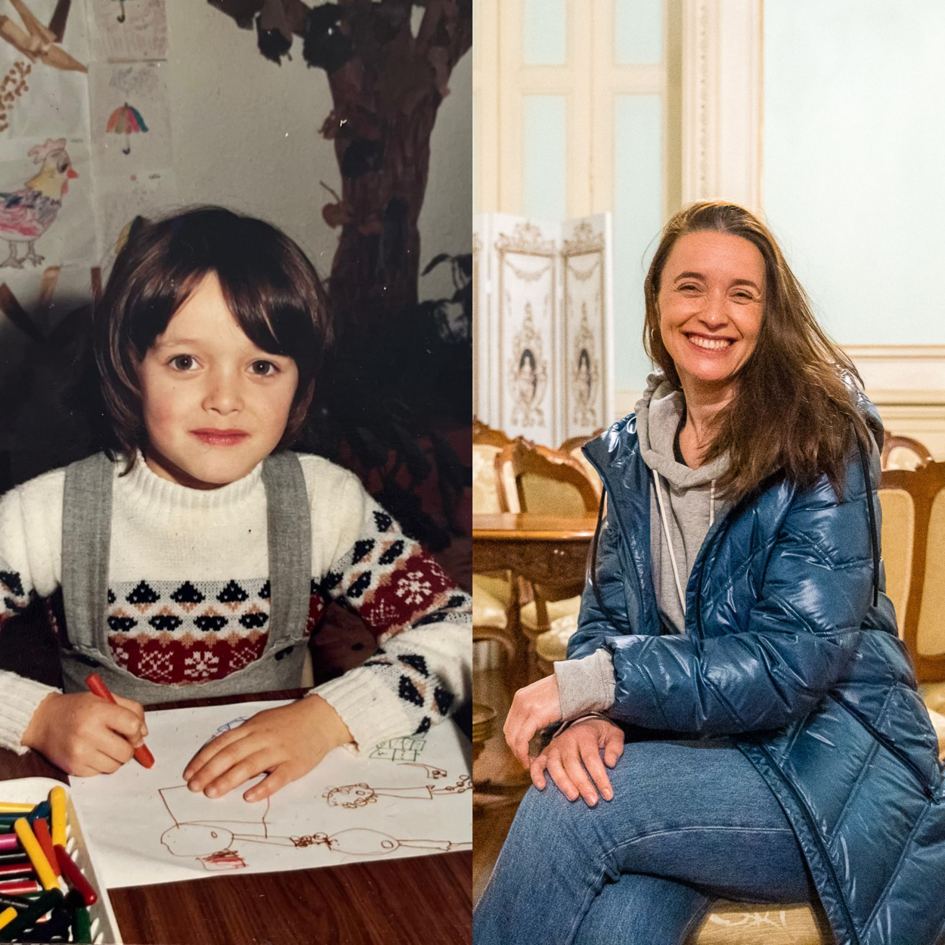 Quando era pequenina: "Correr em cima da terra era uma sensação incrível"