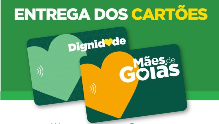 Prefeitura entrega cartões MÃES DE GOIÁS E DIGNIDADE em Senador Canedo