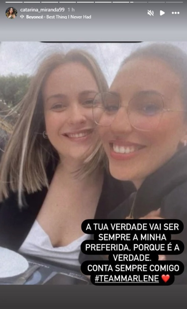 Catarina Miranda mostra apoio a ‘ex’ de Daniel Panelo