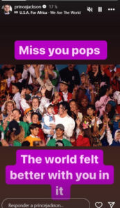 Michael Jackson morreu há 15 anos. "Sinto a tua falta", lamenta filho