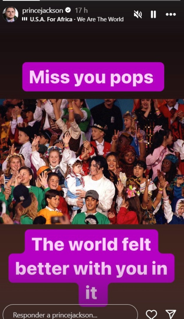 Michael Jackson morreu há 15 anos. "Sinto a tua falta", lamenta filho