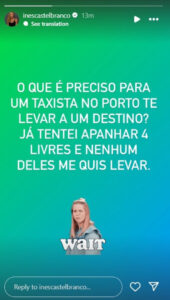 "O que é preciso para um taxista no Porto te levar a um destino?"