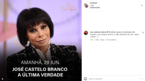 TVI aposta em José Castelo Branco para ganhar nas audiências à SIC