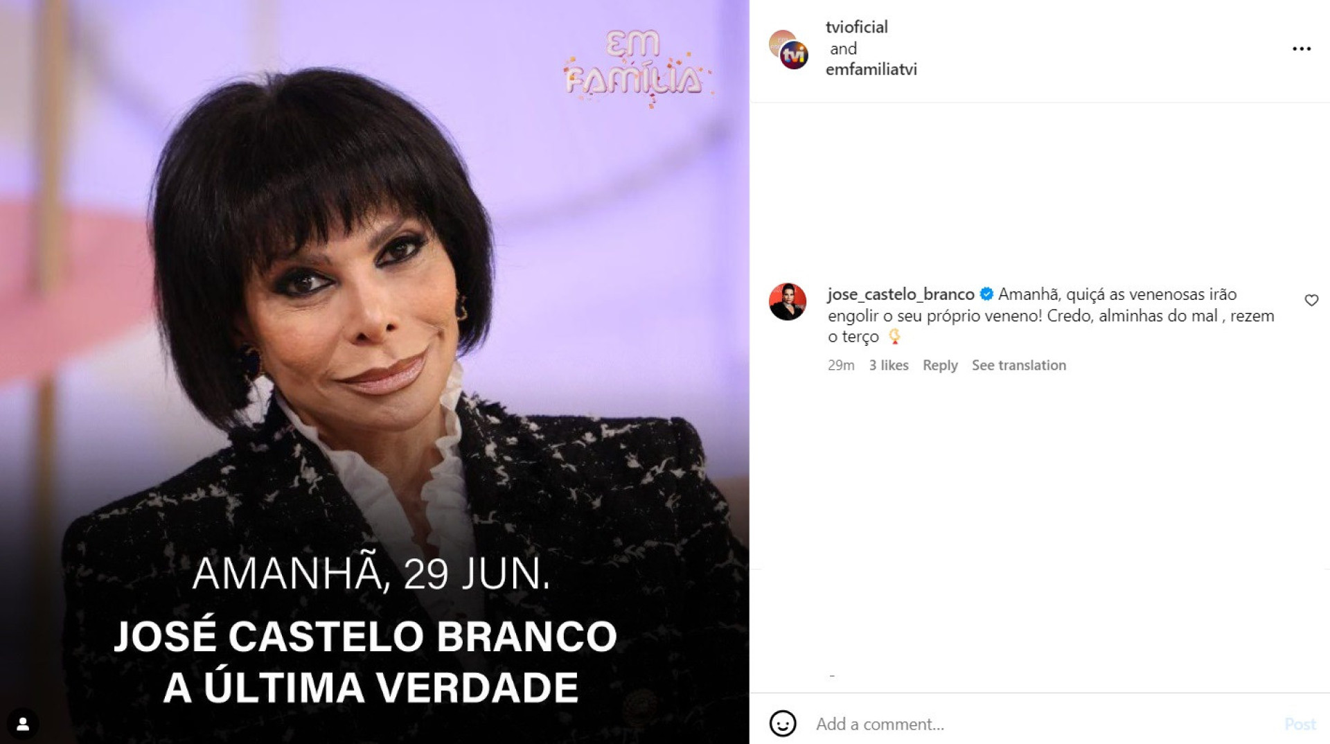 TVI aposta em José Castelo Branco para ganhar nas audiências à SIC