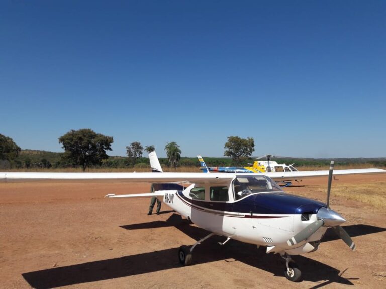 Aeronave que saiu da Bolívia com 300 kg de cocaína é apreendida no Tocantins