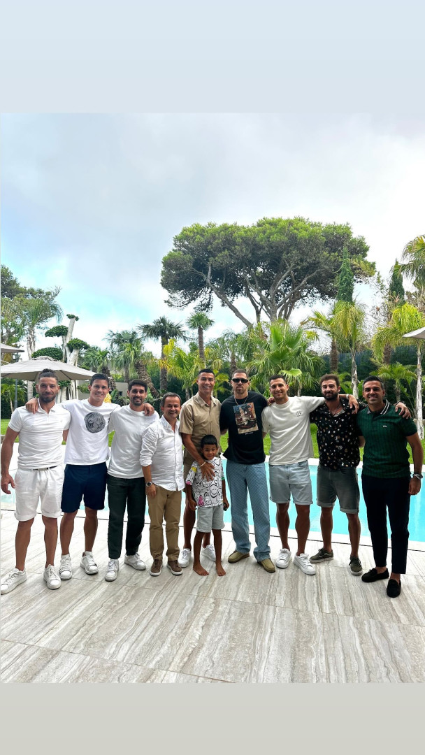CR7 junta amigos para concerto privado de Richie Campbell. Eis o momento