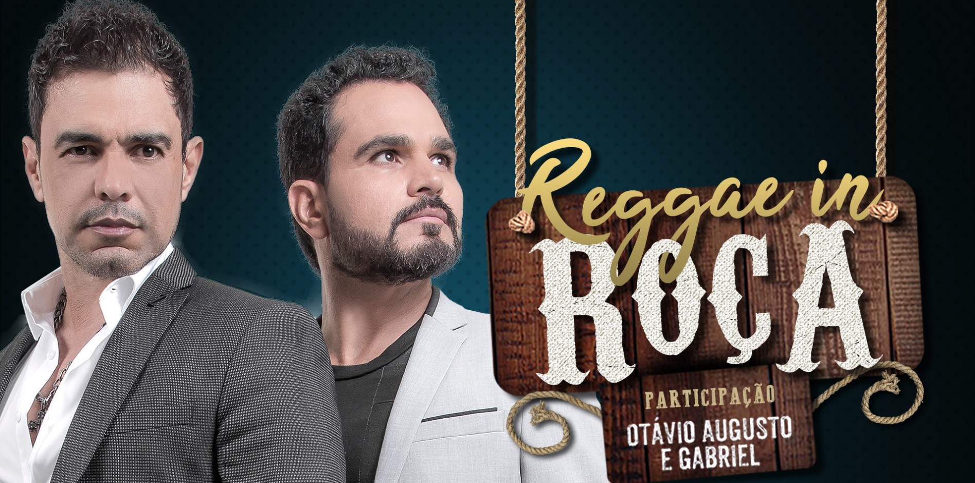 Dupla Zezé Di Camargo & Luciano invade a praia do reggae sem sair da roça