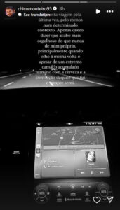 Francisco Monteiro diz adeus ao 'Big Brother': "Orgulhoso de mim próprio"