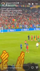 Katia Aveiro reage a derrota de Portugal: "Ganhou a sorte de outros"