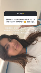 Mafalda Castro sobre parto: "Experiência mais intensa que tive na vida"