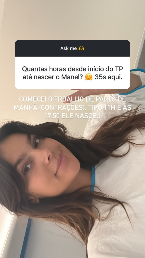 Mafalda Castro sobre parto: "Experiência mais intensa que tive na vida"