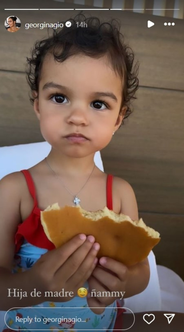 Quem sai aos seus… Georgina mostra ‘gosto’ que Bella herdou de si