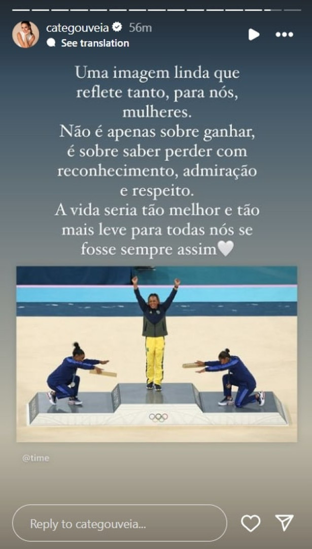 “A vida seria tão melhor para todas nós se fosse sempre assim”