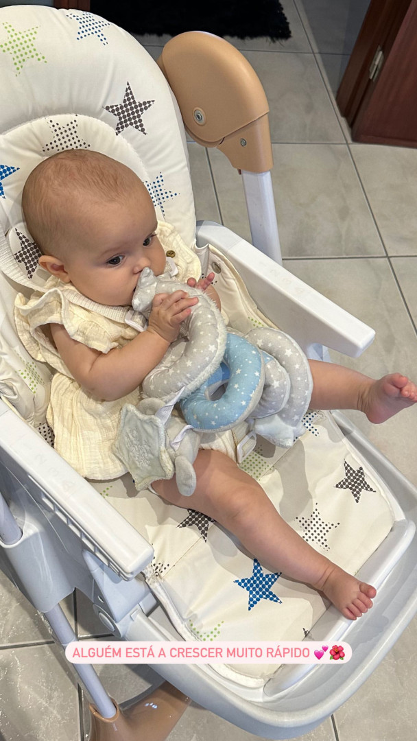 Angie Costa mostra foto da filha e destaca: “A crescer muito rápido”