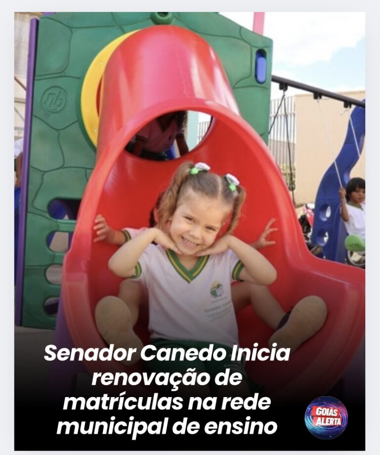 Atenção, famílias de Senador Canedo!