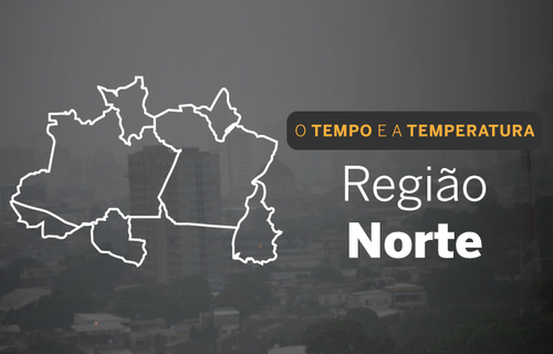 PREVISÃO DO TEMPO: Norte terá chuva em praticamente toda a região, nesta sexta-feira (22)