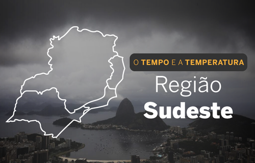 PREVISÃO DO TEMPO: Sudeste registra chuva em todos os estados, nesta sexta-feira (22)