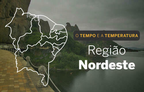 PREVISÃO DO TEMPO: tempo seco na região Nordeste nesta segunda-feira (18)