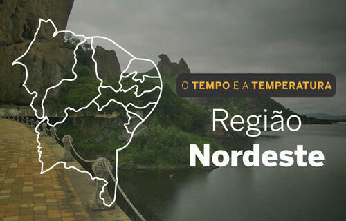 PREVISÃO DO TEMPO: Nordeste terá chuva em áreas do Maranhão, Piauí e Bahia, nesta sexta feira (13)