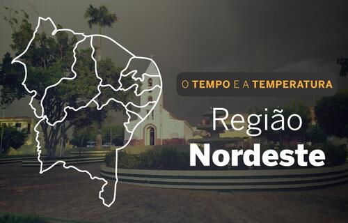 PREVISÃO DO TEMPO: Nordeste terá quinta-feira (5) de chuva em boa parte dos estados