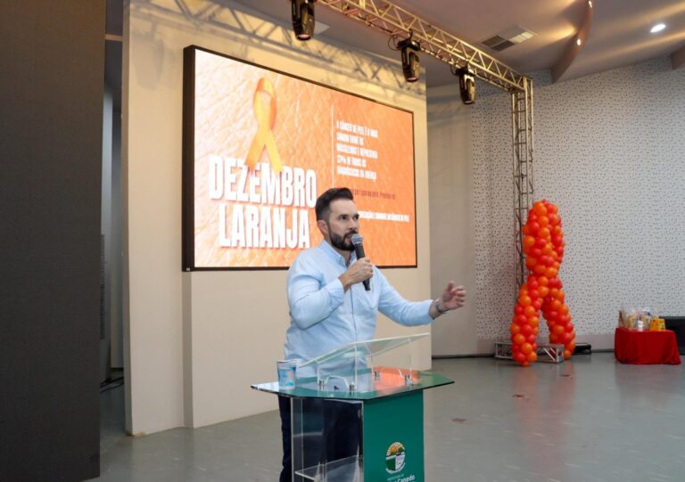 Palestra sobre o Dezembro Vermelho e Laranja Conscientiza Servidores de Senador Canedo