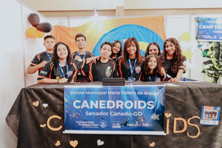 Senador Canedo participa pela primeira vez do campeonato regional da FIRST LEGO League