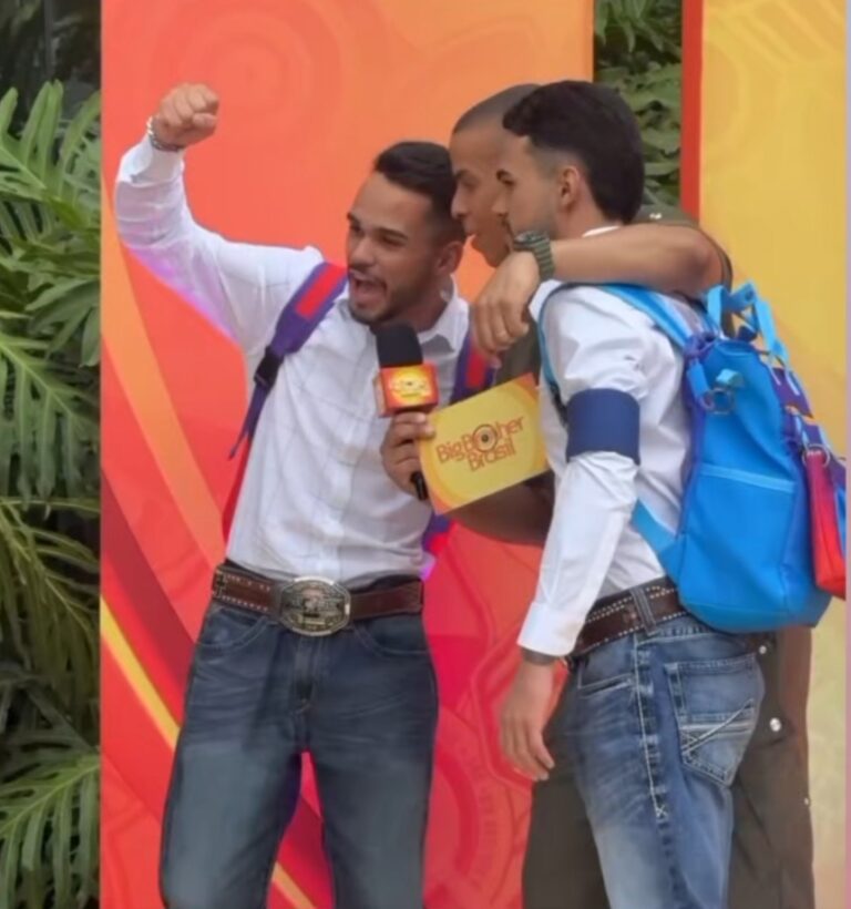 Os participantes  João Pedro e João Gabriel já  estão à caminho da casa  BBB 25